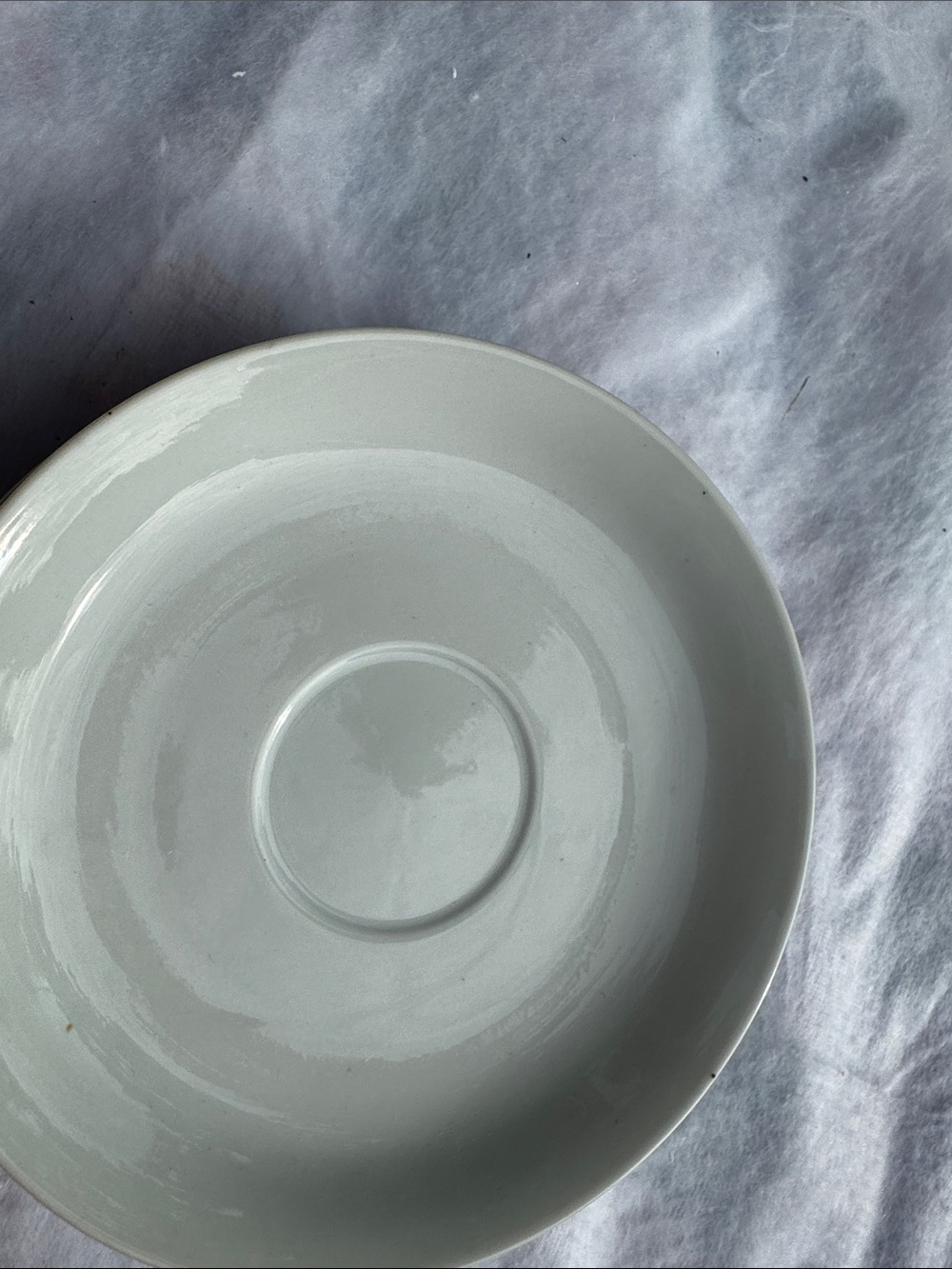 White Ceramic Saucer Set - Elegant Everyday Serving - Picture 9 of 11